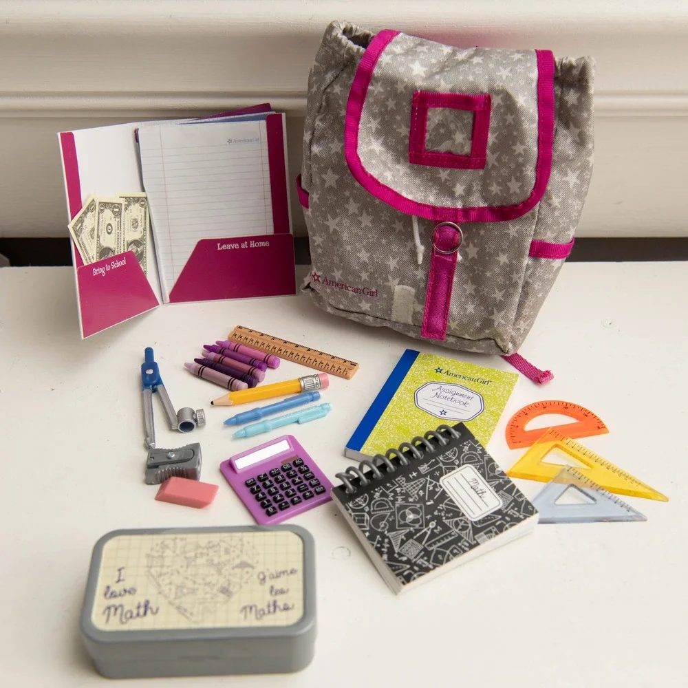American Girl Doll Lanie Holland School Supplies Accessories Retired Collectible